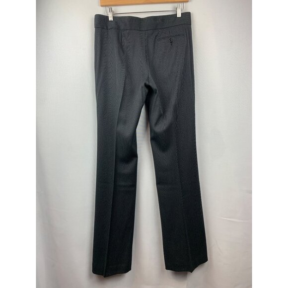 Women’s BCBG Maxazria Gray Striped Suit Set Size M and Pant Size 8 - Picture 12 of 15